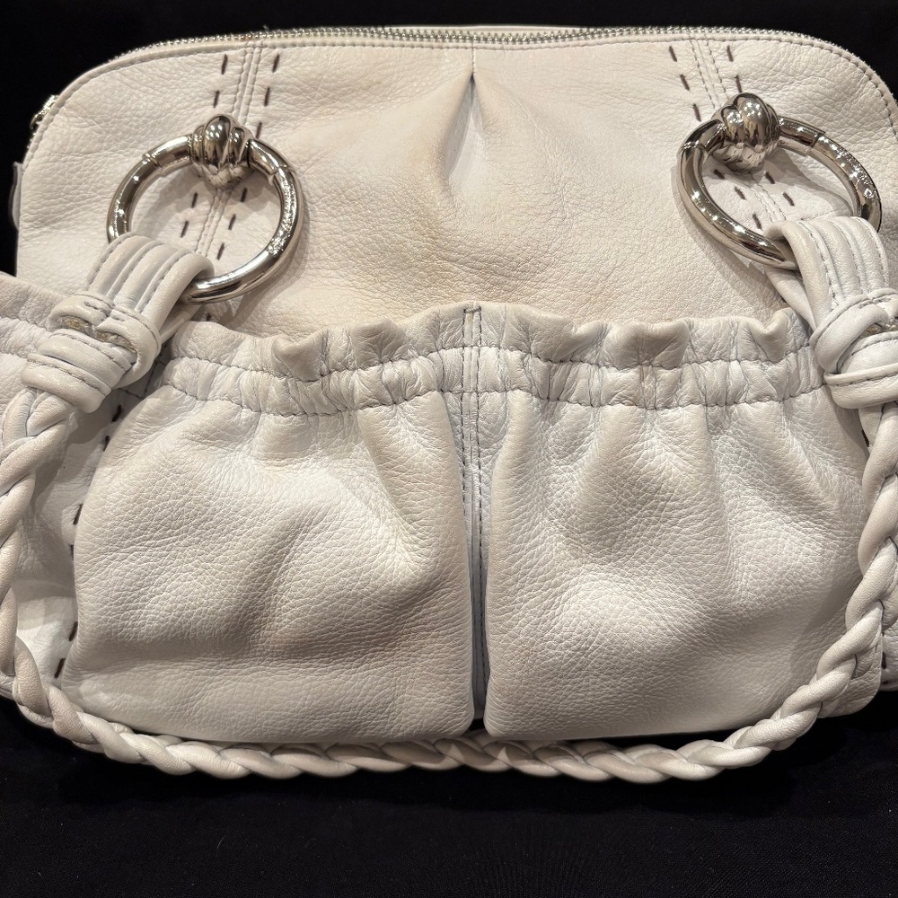 B. Makowsky Genuine Pebbled Leather